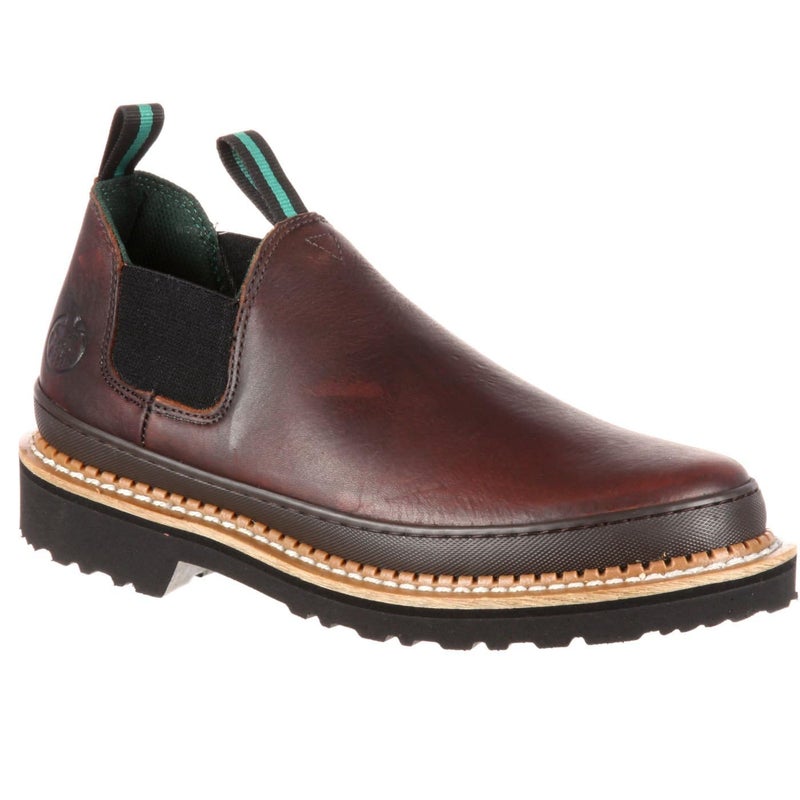 Georgia Boot Georgia Giant Men's Brown Romeo Work Shoe, Soggy Brown, Size 10(W) - Image 1